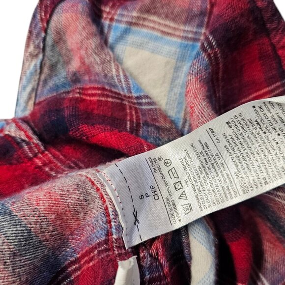 GAP x Pendleton Button Up Long Sleeve Belted Tunic Shirt Dress, Plaid, Small - Picture 8 of 8